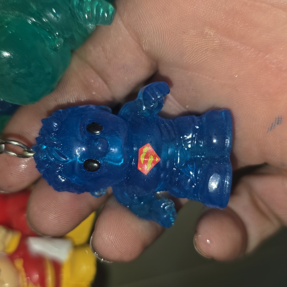Custom Superman Keychain.